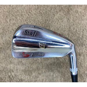 Wilson Staff Goose Neck 4 Iron - Dyna-Step‎ Black Flex Steel Shaft - Mens RH